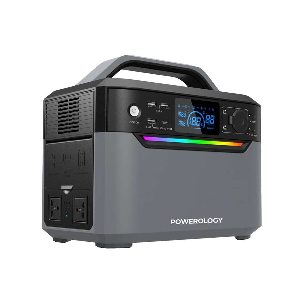 Powerology 120000mAh Portable Power Generator Fast Charging 384Wh 600W  Price in Kenya - LinkPhones Center